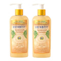 Of Oil, Natural, - (Pack - Ayurvedic Liquid 2). Auromere Soap, Vegan, Cruelty Gmo, Gluten-Free Neem Non Coconut Paraben-Free, Turmeric With And 8Oz Sandalwood Free,
