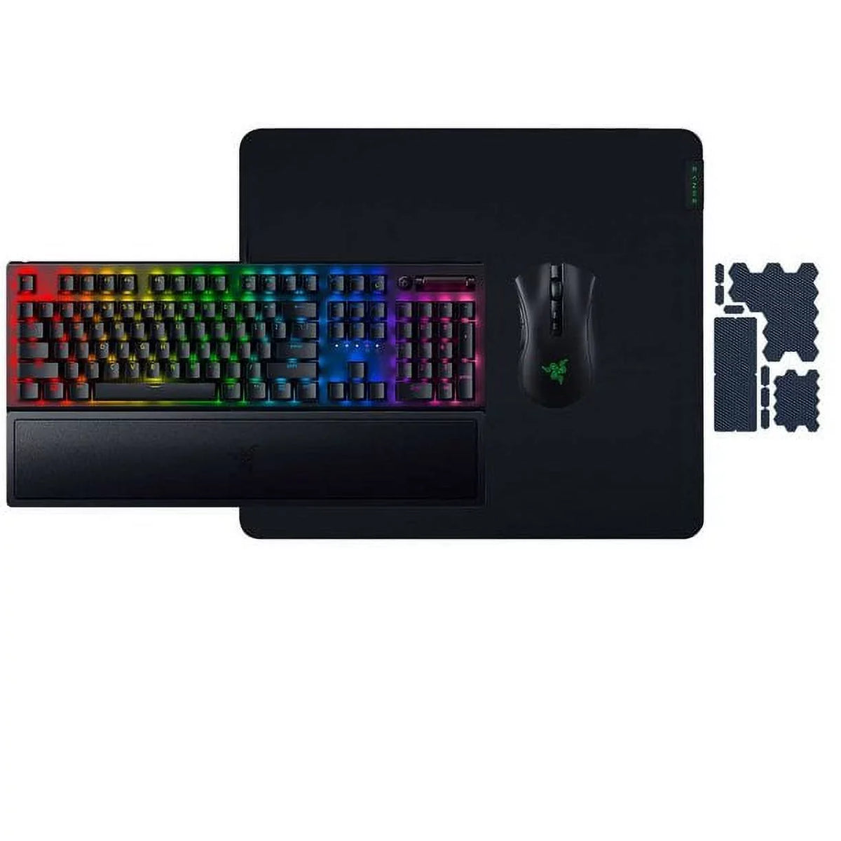 Gaming + Grips Mouse Keyboard Bundle Razer + + Pad Heroic