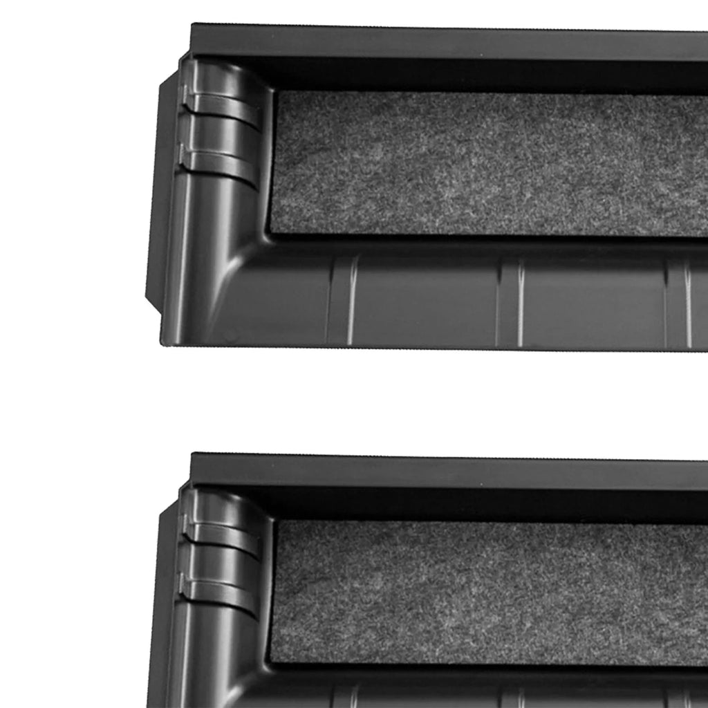 3 Underseat 2Pieces Organizer Box for Cubby Interior Passenger Hidden Drawer Car Box Driver Accessories Storage Seat Atto Bins Container under