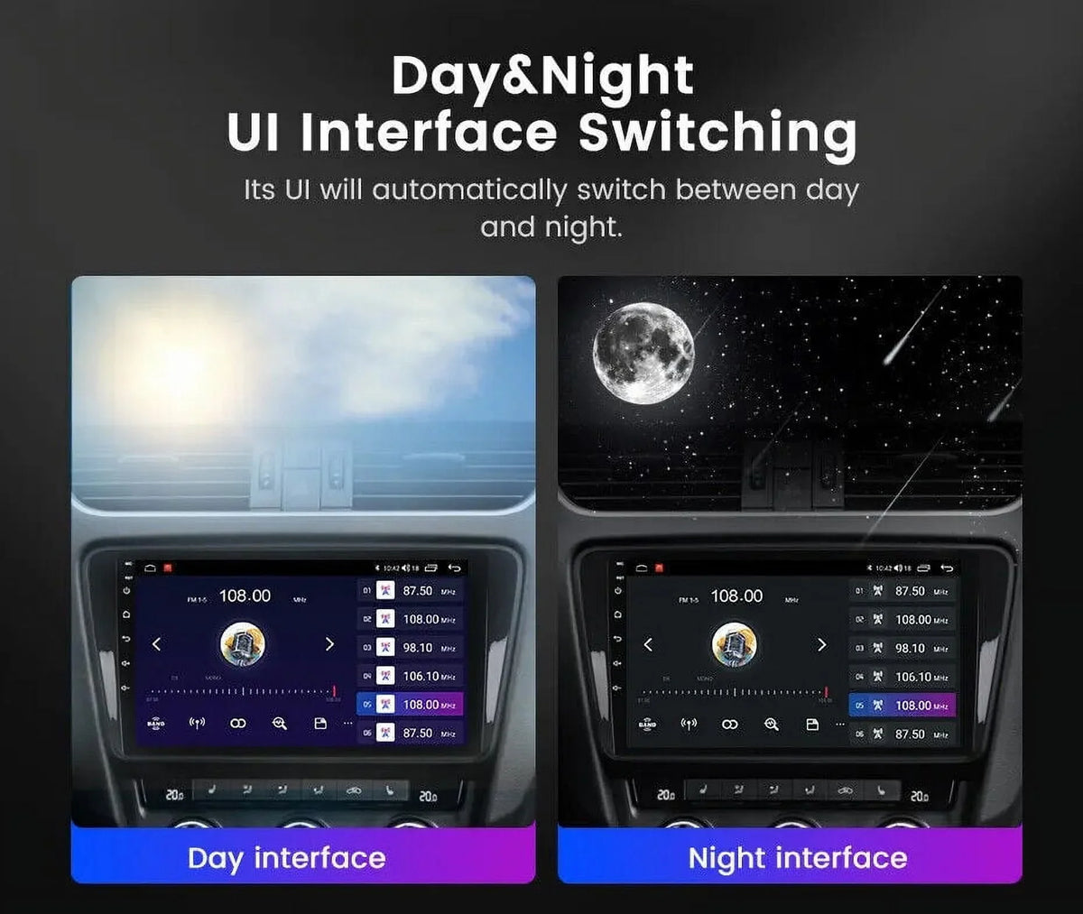 STEREO 12 CIVIC CAR 2016-2020 FOR 9" 4G HONDA CARPLAY APPLE ANDROID RADIO GPS