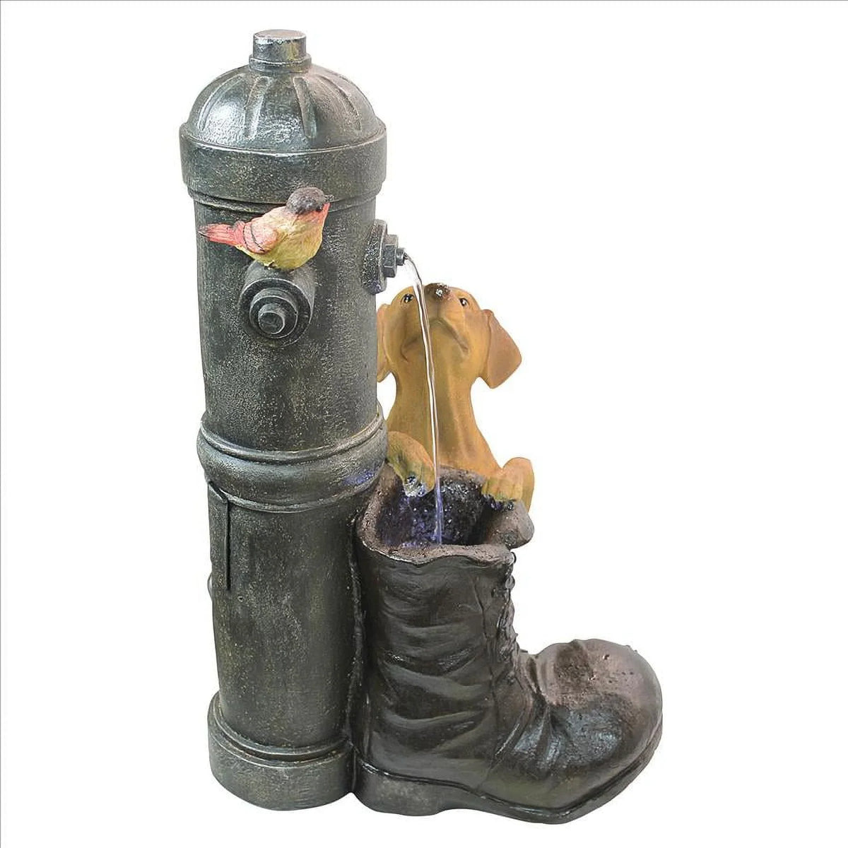 Fountain Hydrant Toscano Design Fire Sculptural Pooch