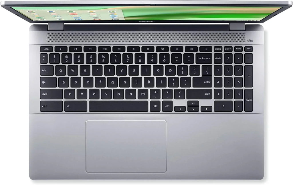 Chrome Life, RAM, 15.6" 64GB DDR5 N100 Laptop, 315 OS, Touchscreen Display, Silver Accessories Wi-Fi, FHD Quad-core Long eMMC, Acer Core), (4 Tigology + Chromebook Battery 8GB Intel