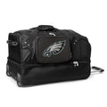 Duffel 27'' MOJO 2-Wheel Bottom Eagles Rolling Drop Black Bag Philadelphia