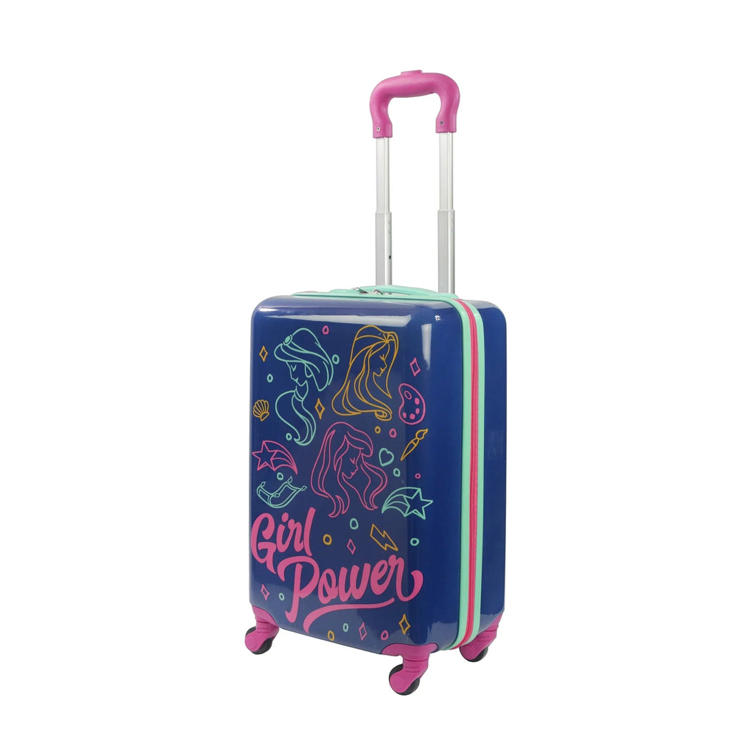 LUGGAGE KIDS DISNEYFul PRINCESS GIRL POWER SPINNER 21"