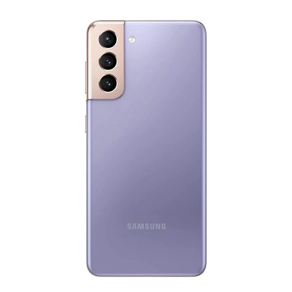 Smartphone (Refurbished: - Galaxy 128GB, Very Unlocked SAMSUNG Good) Violet S21 Pre-Owned G991U 5G