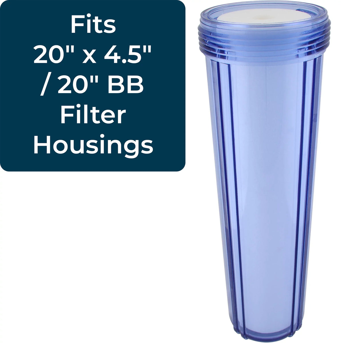 SpiroPure Filter, Gradient (6 4.5" x Pack) 1 Polypropylene 20 Micron Dual