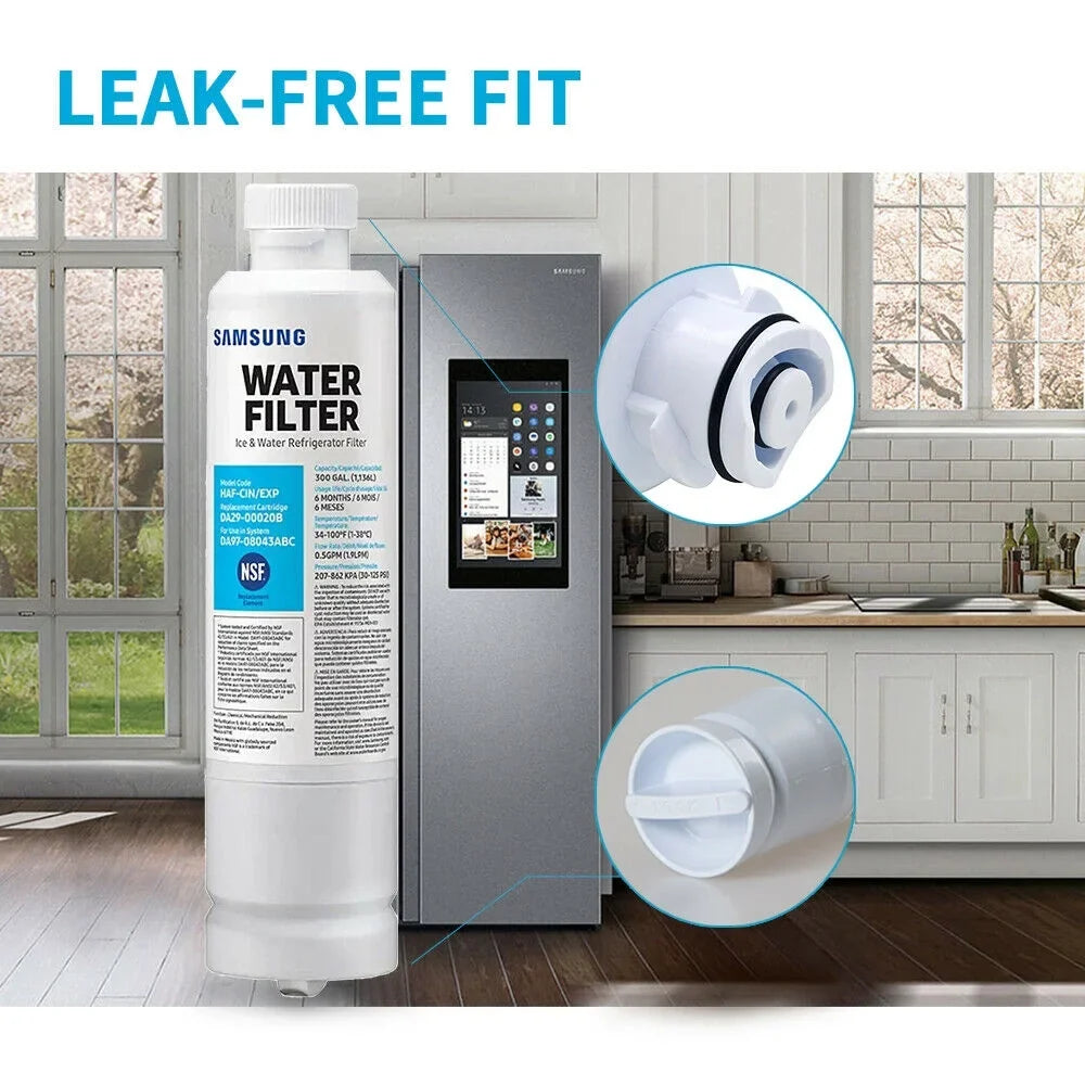 Liquid DA29-00020B Filter with HAF-CIN/EXP Refrigerator Compatible