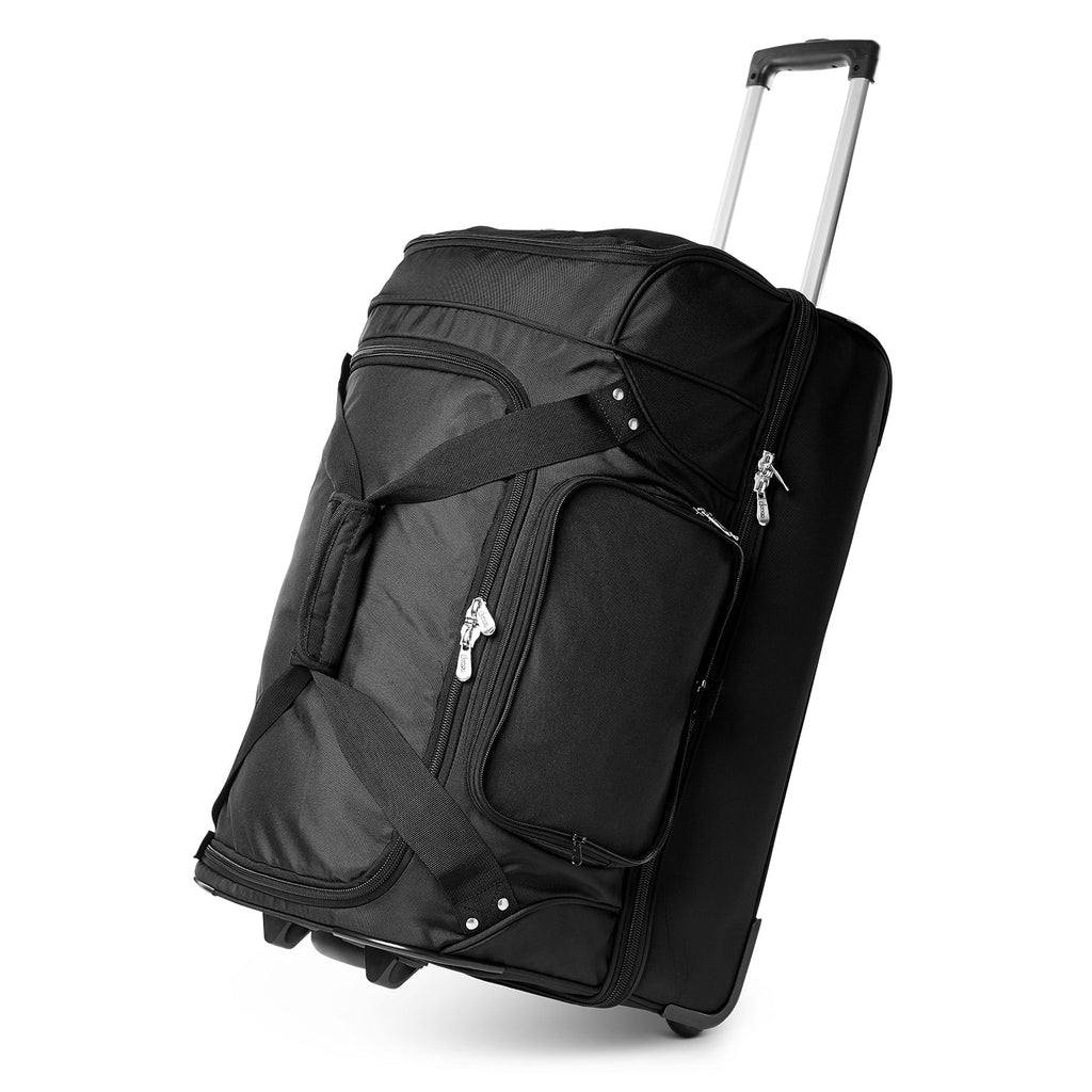 Duffel 27'' MOJO 2-Wheel Bottom Eagles Rolling Drop Black Bag Philadelphia