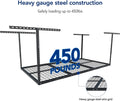 Rack Ceiling Rack 6FT HECASA 3FT Storage Steel Black x 72" Overhead Duty Shelf Heavy Mounted 36" X