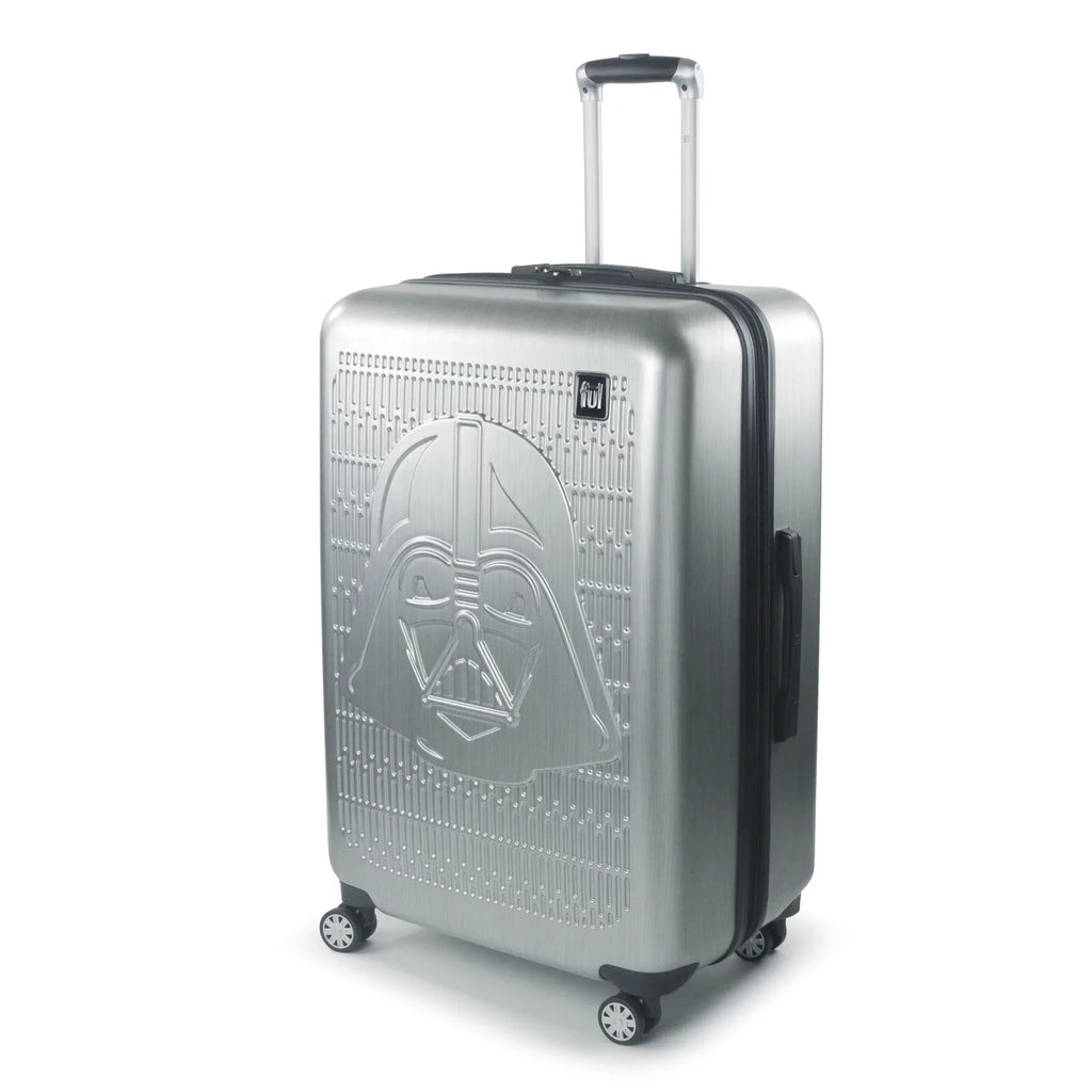 Inch Luggage, with Suitcase 29 Wheels, Star Darth Vader Wars Silver Hardshell Embossed Rolling