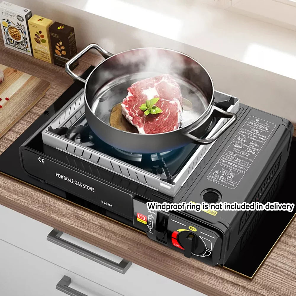 Outdoor Pincnic Barbecue Stove Portable Cassette Dazzduo Butanes Cassette Stove LAOSHE Stove 9KW Outdoor Burner Stove Butanes Camp furnace,Portable Outdoor