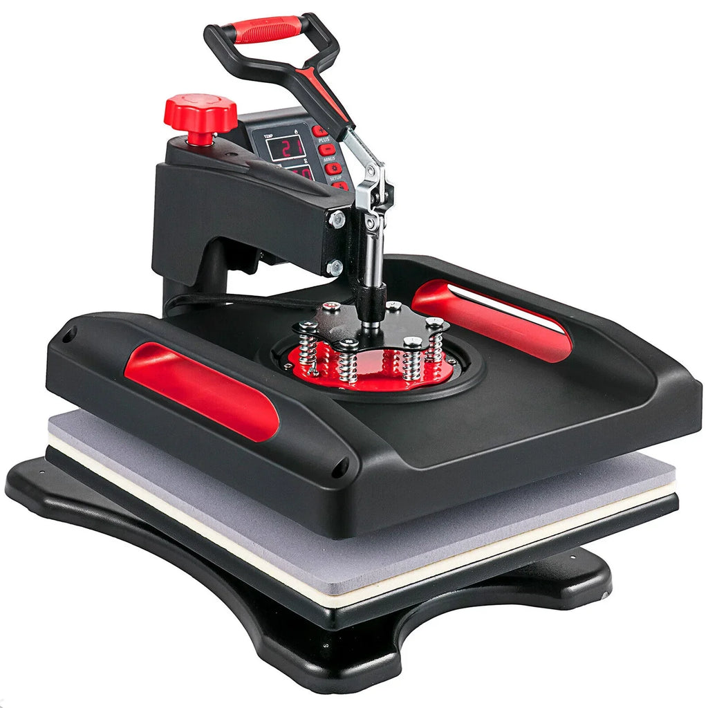 Swing Press Sublimation Heat 1, Control T-Shirts, Printing, 8 Machine x LCD 15 Away Transfer Red Transfer 15 Vinyl Bag, Canvas for Printer, Inches in Precise 360 Digital Printer Pillow, Banner