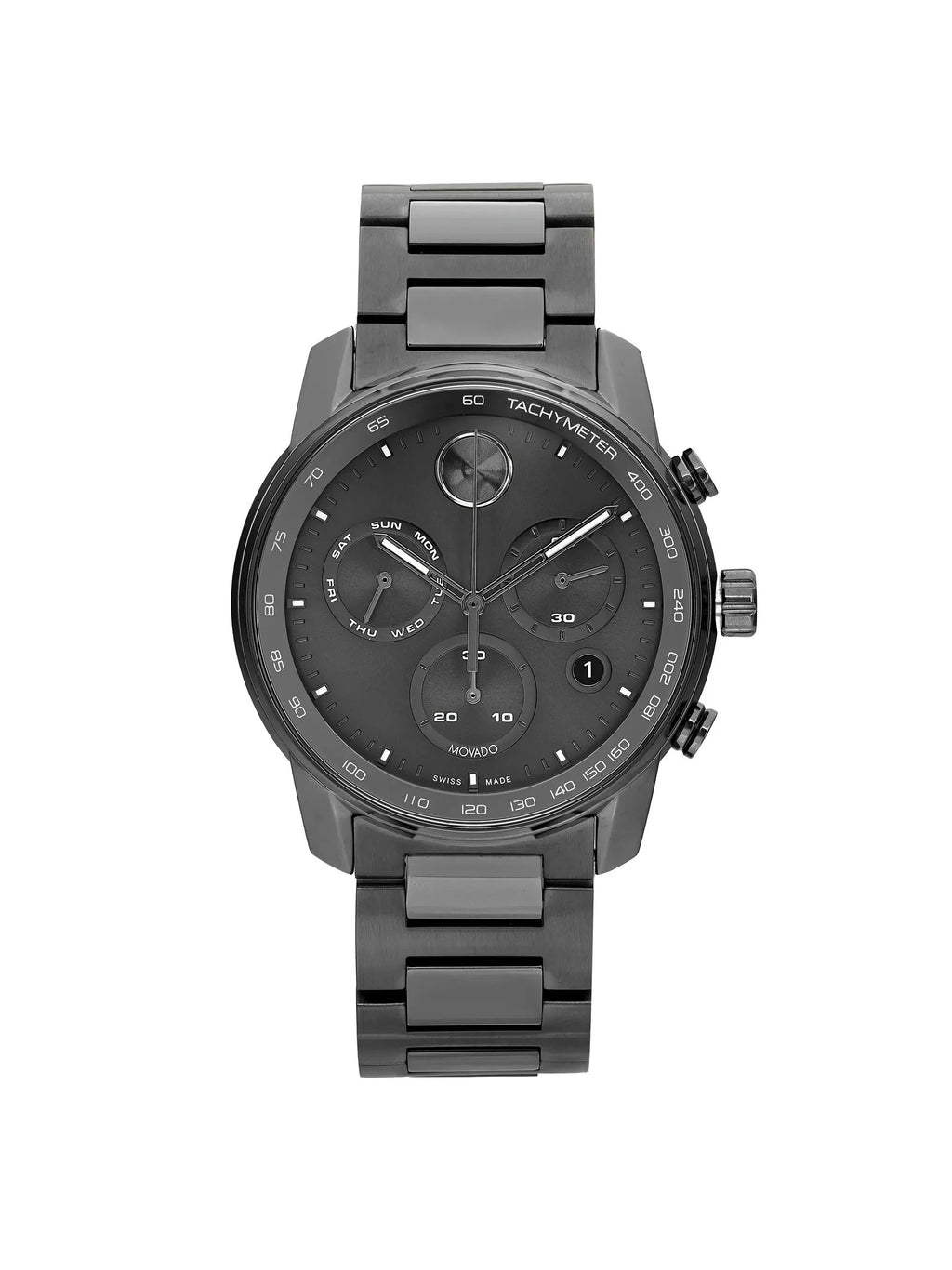 Quartz (Without Watch Men Bold 3600867  44mm Movado Verso Box)