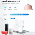 Touch Wall Home Panel TUYA WiFi+433MHZ Smart Light Button Switch Glass 3/4Gang