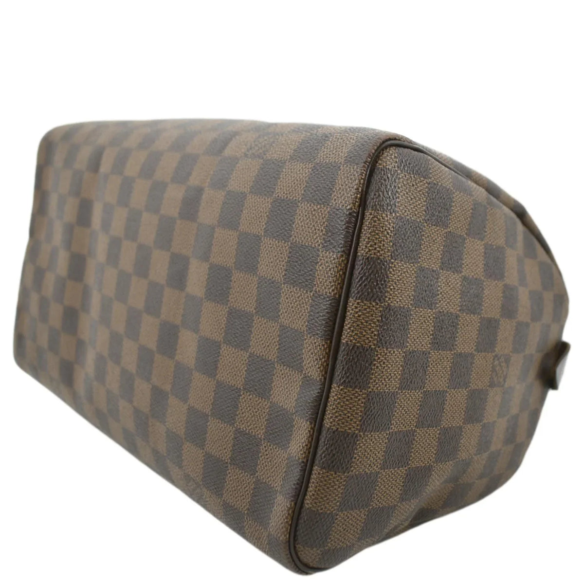 LOUIS Satchel VUITTON Bag Damier Ebene 25 Speedy Brown Used