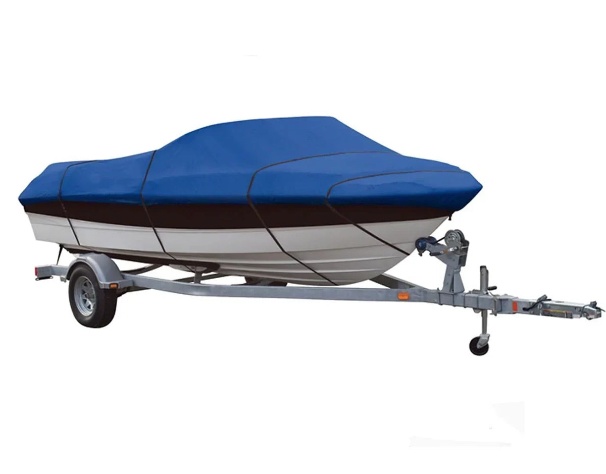O/B BLUE, GREAT LOWE QUALITY Compatible COVER for 170 BOAT V 1999