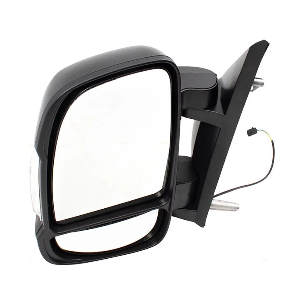 Non-Heated Van Compatible with Mirror Manual w/ Side View Signal Replacement Promaster Driver 2014-2019 Non-Extending