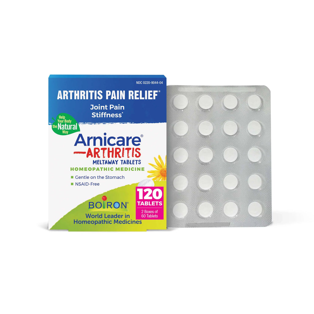 for Pain, Pack, 60 Arthritis x Homeopathic Arthritis Arnicare Pain, Boiron Medicine Pack 2 Joint Tablets, Tablets Rheumatic Twin