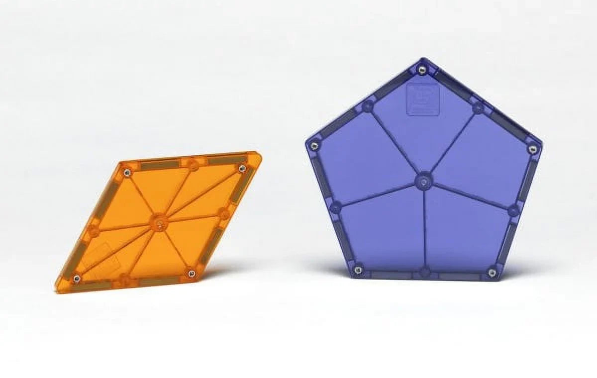8-Piece – Polygons Building Tiles – Magnetic STEM Expansion Approved Original, Award-Winning Educational and – Magna-Tiles Set Creativity The