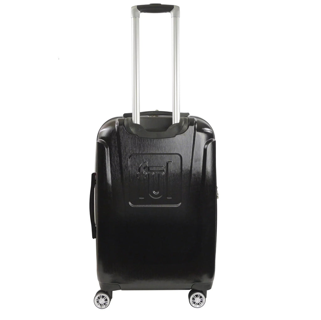 Wheels, Hardshell Black Rolling Luggage, Suitcase Marvel Inch with 25 Spider-Man Molded