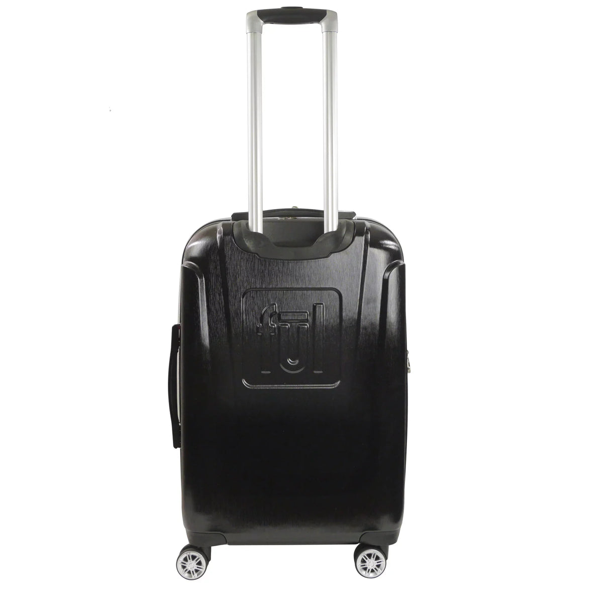 Wheels, Hardshell Black Rolling Luggage, Suitcase Marvel Inch with 25 Spider-Man Molded
