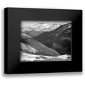 Peak Art Rocky Black ca. Framed Museum Longs - Park, Titled in Mountain Ansel 14x12 1941-1942 National Adams, Modern Colorado, Print