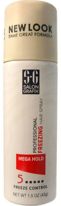Hair Grafix Hold Spray, Freezing (Pack Salon oz 6) of 1.5 Mega