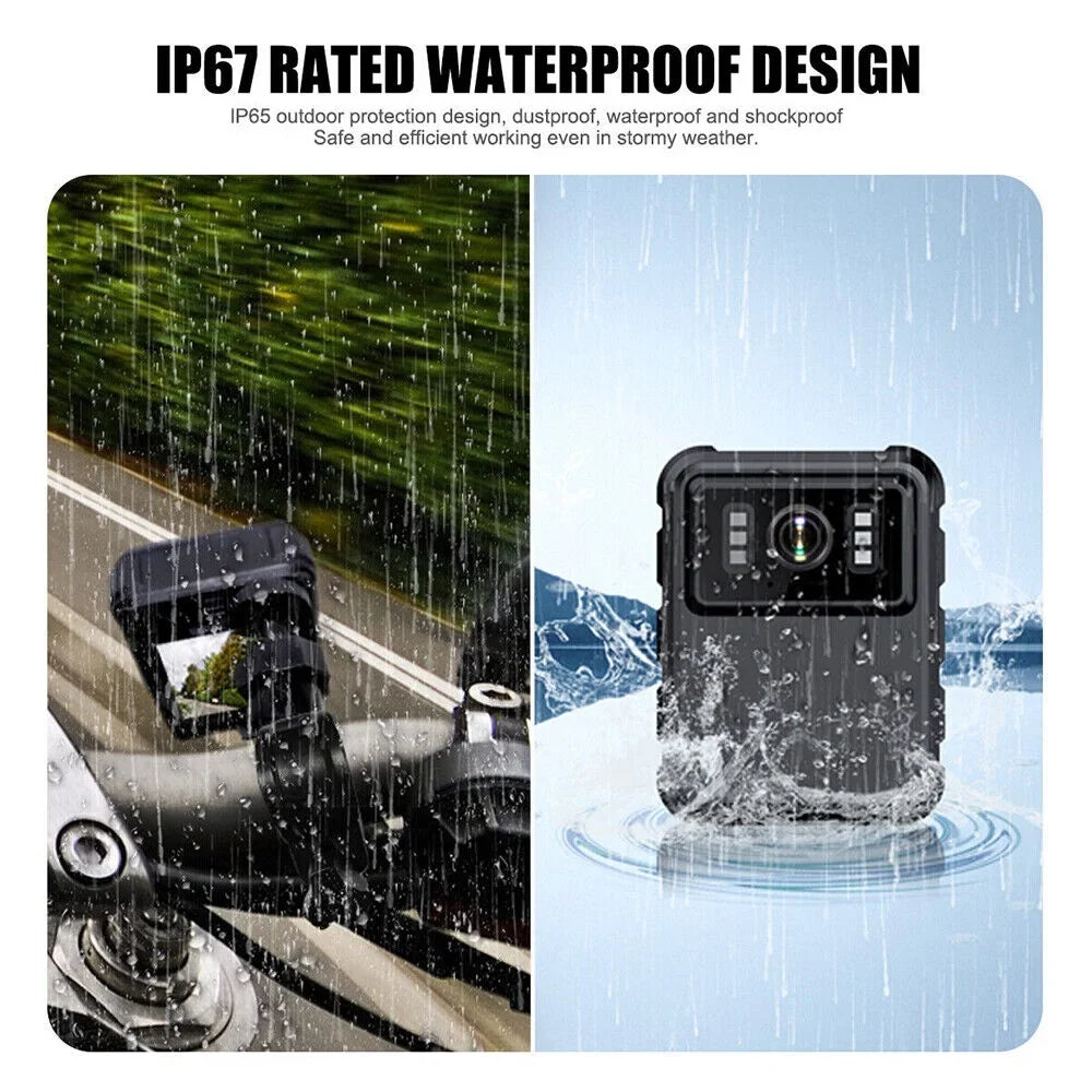 Night Video IR JLLOM Audio and Camcorder Vision DVR Mini Police Camera - Body with 1080P