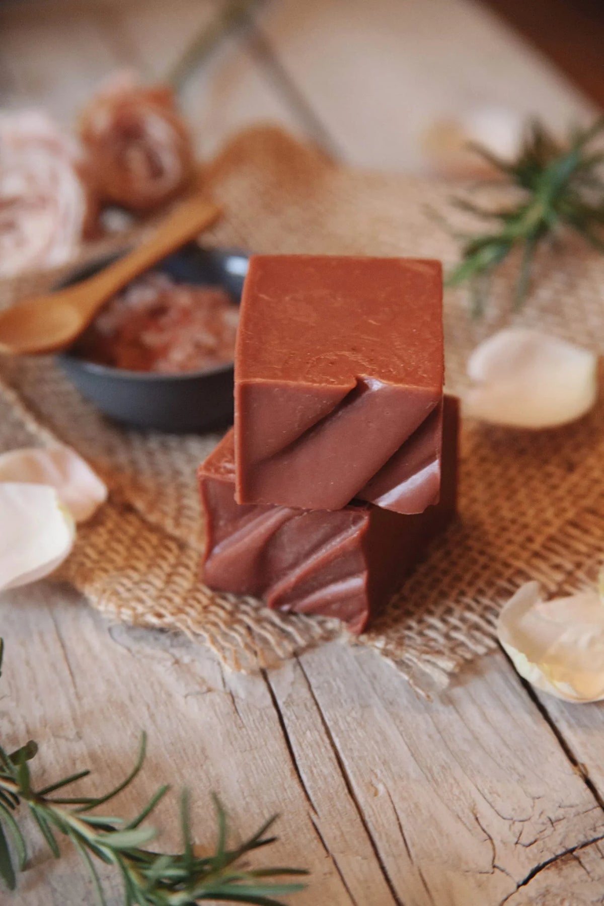 Natural - Skin Bar Clay Osmia | (2.25 Healthy oz Clean | For 64 g) Facial Rose Soap Beauty