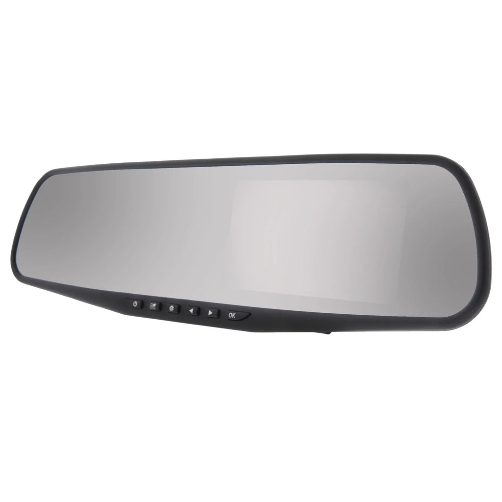 LCD Motion Screen, Mirror Instant Storage Included and Dash View, All Card 16GB Rearview Direction/Field 720P 4.3 HD Inch Armor Of Backup Camera,