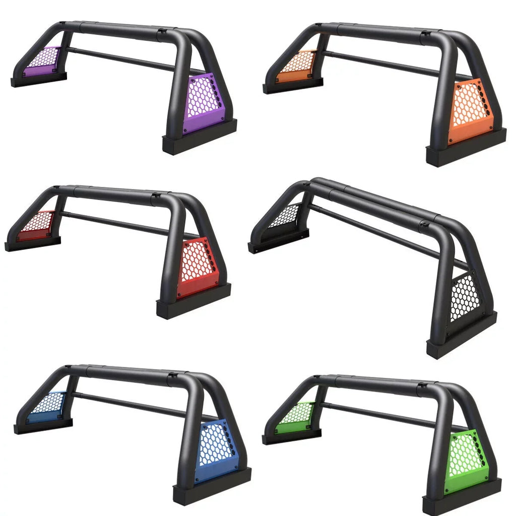 Fit Truck Roll Adjustable Ford For 2019-2023 Sport Chase 62.9-74.7" Ranger Rack Bed Bar Bar