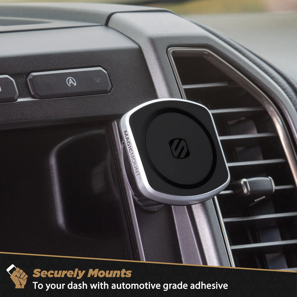 Kit 4-in-1 Mount 2 Car MagicMount MP2ODVM-SP1 Pro Magnetic Phone Scosche Dash/Vent