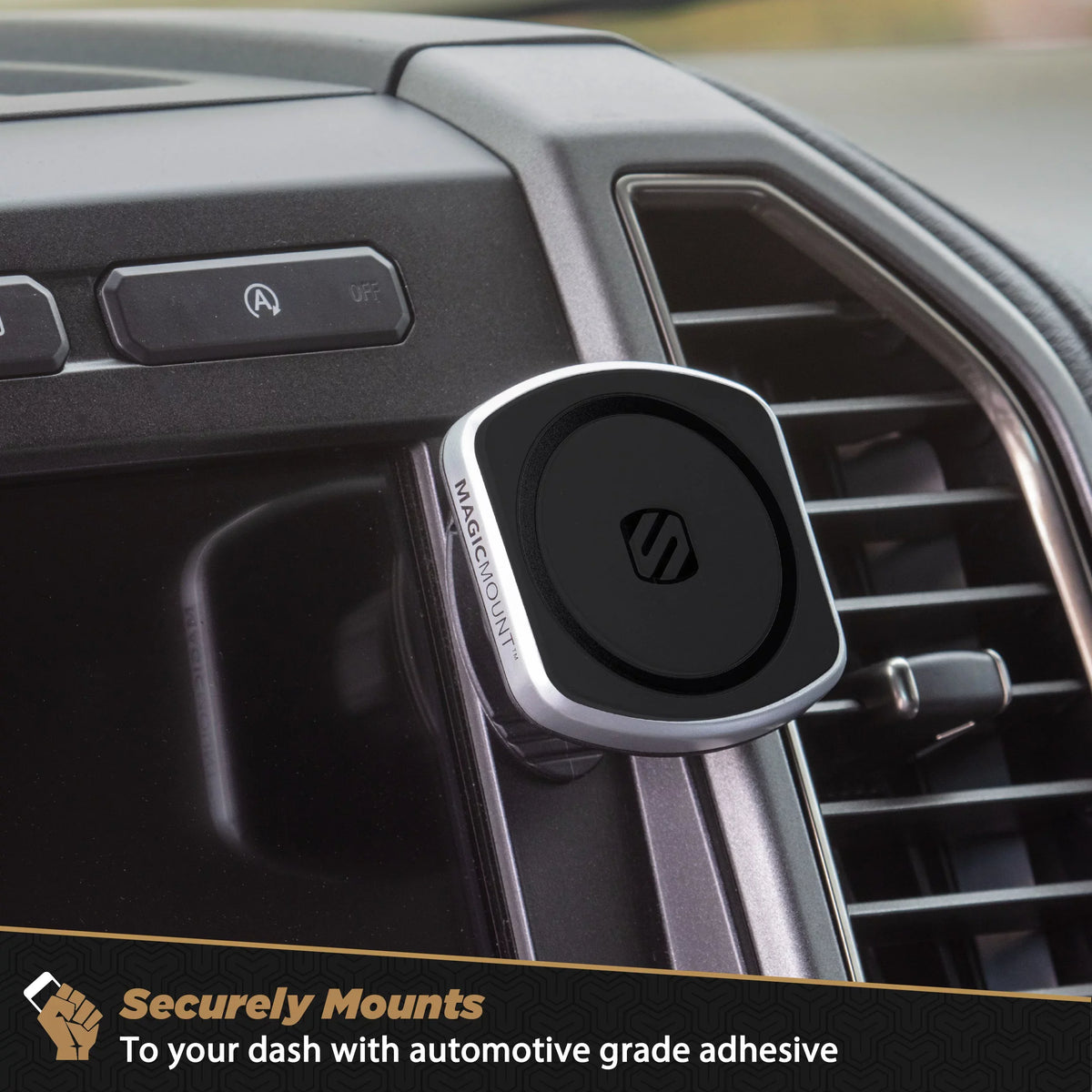 Kit 4-in-1 Mount 2 Car MagicMount MP2ODVM-SP1 Pro Magnetic Phone Scosche Dash/Vent