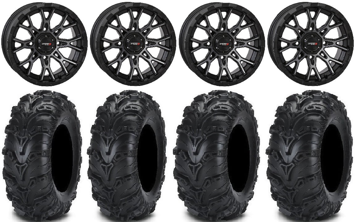 Tires XP / XP Tint ST-6 Ranger Dark XP 3 Mud PRO 28" RZR Lite Polaris / II System 1000 900/1000 Wheels 14"