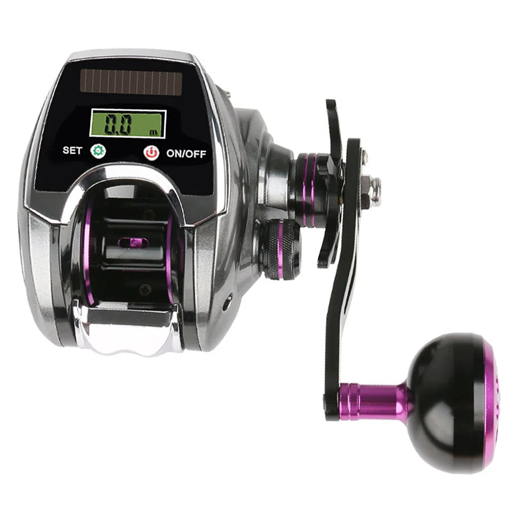 for OWSOO Charging Sun 8.0 Display 1 Digital Reel with System Ratio Speed High Baitcasting Fishing