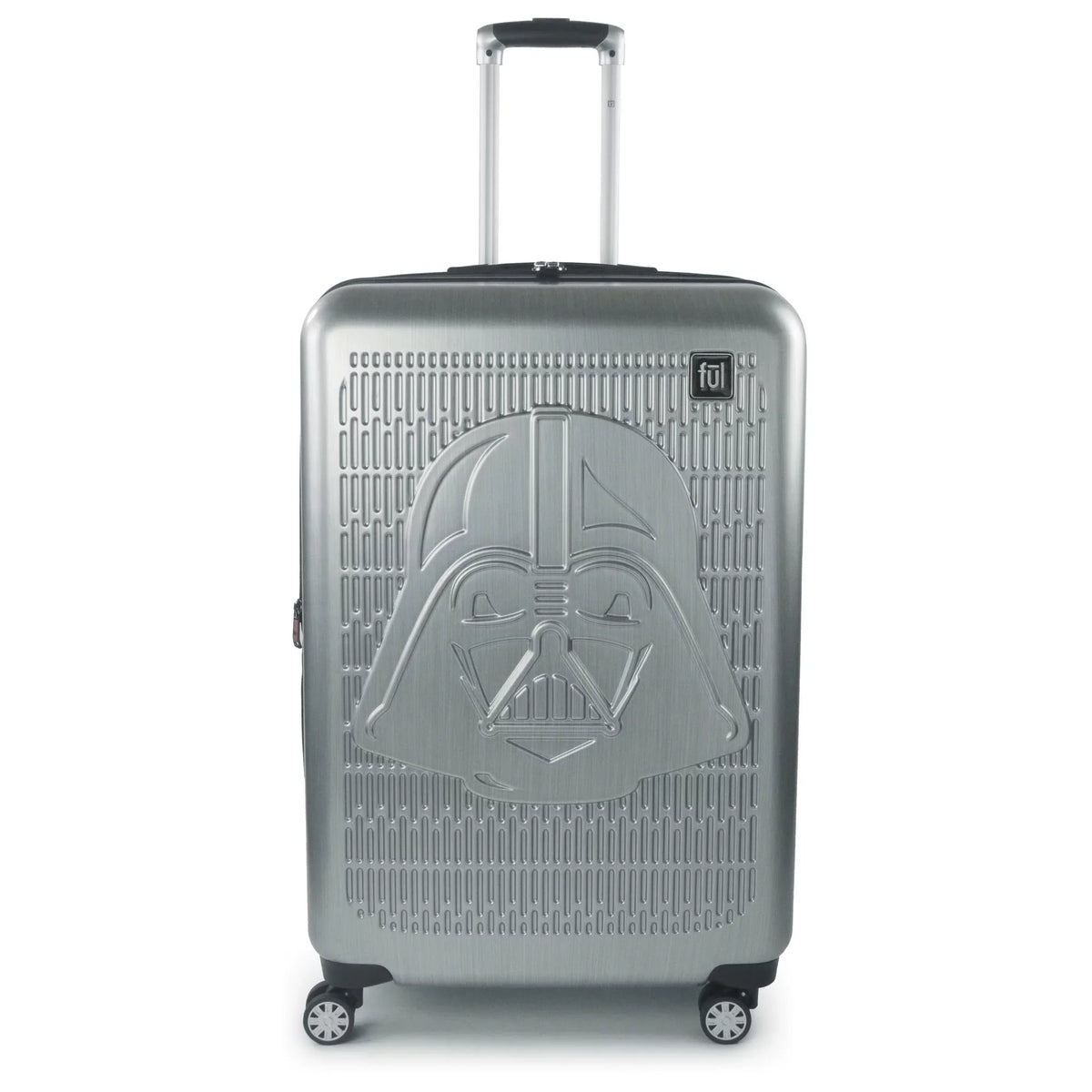 Inch Luggage, with Suitcase 29 Wheels, Star Darth Vader Wars Silver Hardshell Embossed Rolling