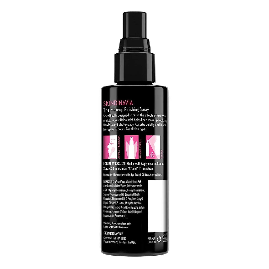 The Bridal Finishing Spray Makeup Skindinavia- 4oz