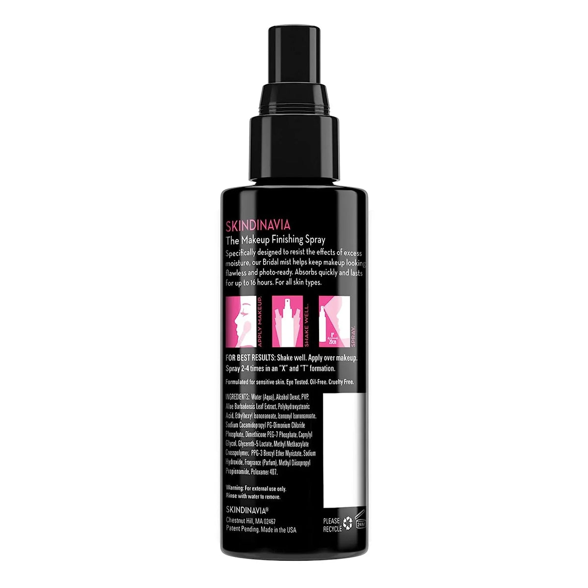 The Bridal Finishing Spray Makeup Skindinavia- 4oz
