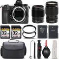 '+ + S Storage f/4-6.3 + Filter International Mirrorless with Lens + Kit 64GB Cleaning 24-200mm Lens Case VR + UV Version Battery + Nikon Backup 35mm - f/1.8 Z6
