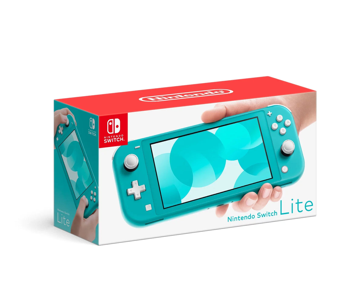 Switch Console Nintendo No with Lite Bundle Turquoise More 3 Heroes