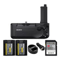 Bundle Grip Alpha SD Camera IV Card a7R 64GB Vertical Sony for with