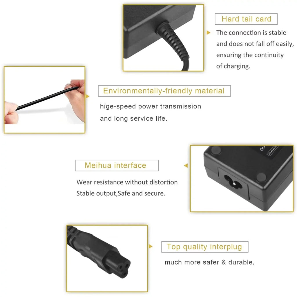 Ideapad 135W Cord for Cord Y40-70 Power CJP-Geek Lenovo Charger Supply AC Adapter Y50-70