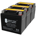 '- 3 YTZ7S Battery compatible 12V Protek with YTZ7S 6AH Pack Replacement