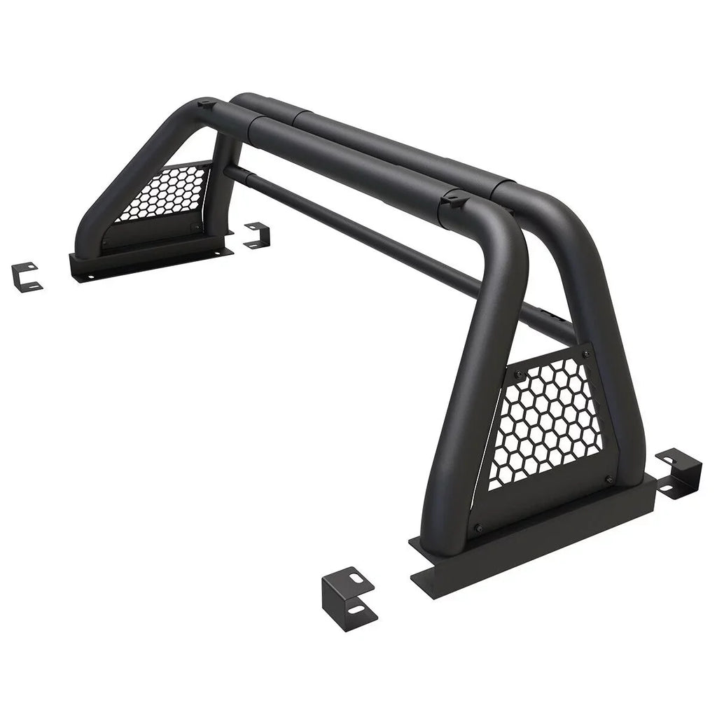Fit Truck Roll Adjustable Ford For 2019-2023 Sport Chase 62.9-74.7" Ranger Rack Bed Bar Bar