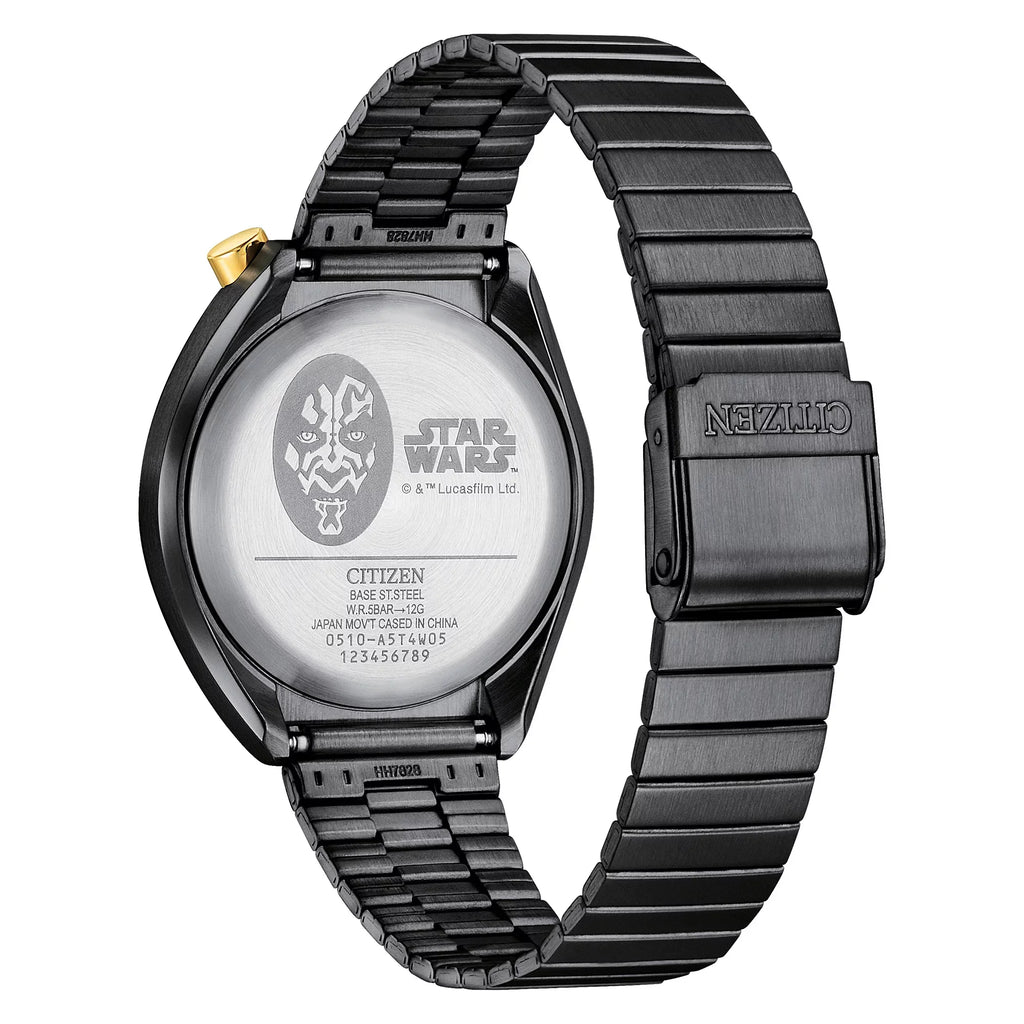 IP Wars Black Maul Watch  Star Quartz AAN3668-55W Unisex Citizen Darth