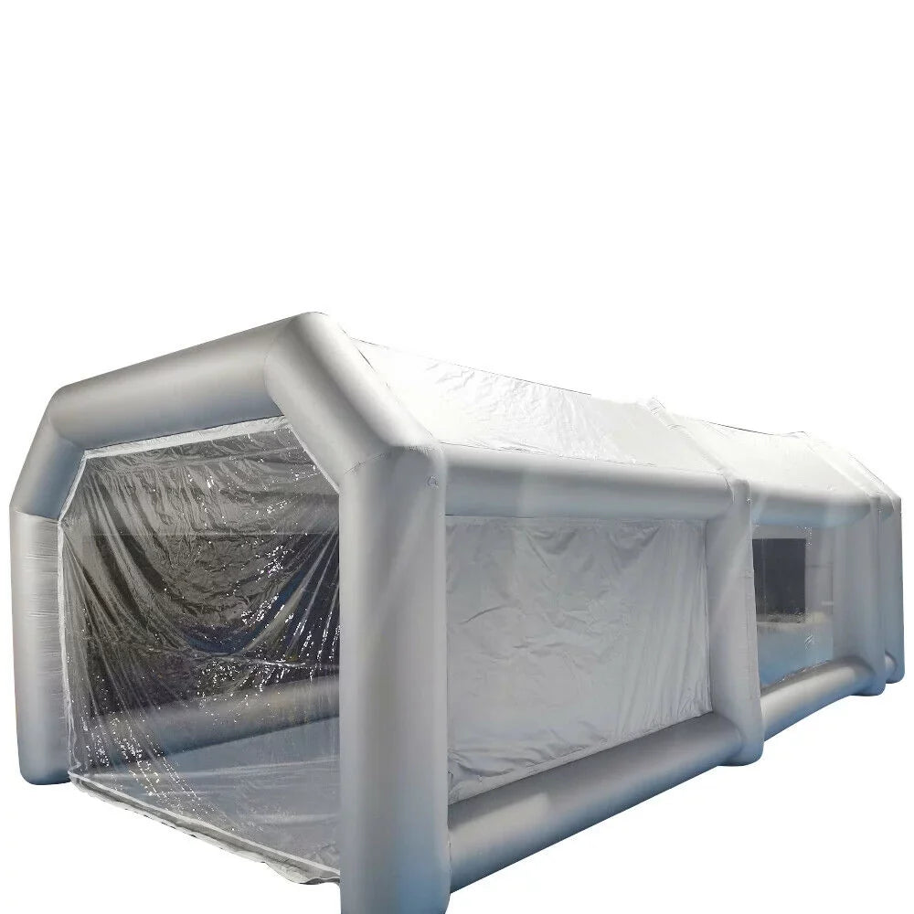 Paint Air Inflatable Filter Portable OUKANING Paint Tent Large 6x3x2.5m Car with Booth Car