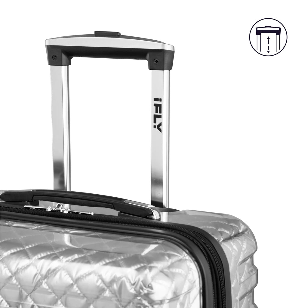 Lugagge, Versus Carry-On 20", pack) (2 Clear Hardside Spectre iFLY Silver