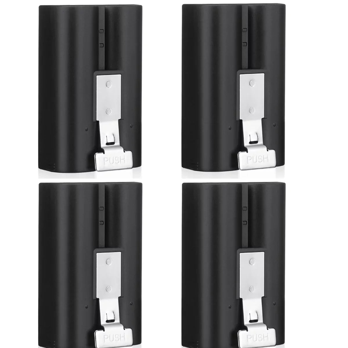 Batteries Replacement Rechargeable Video for Backup Cam, Doorbell 6040mAh Battery 2/3/3 Doorbell Plus/4, with Cam, Stick Ring 3.65V Spotlight Doorbell Up Compatible Camera, 4-Pack Ring EBL