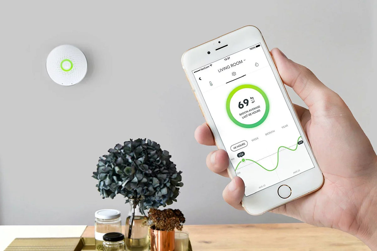 Detector Smart Wave Radon Airthings