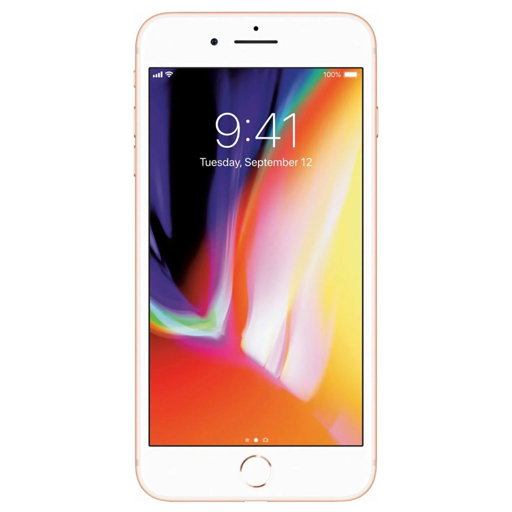 64GB (Refurbished) Unlocked Smartphone iPhone ( ) Gold 8 GSM Restored Apple Plus